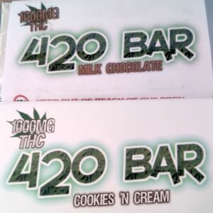 1000mg, 2000mg, 4000mg THC Chocolate Bars